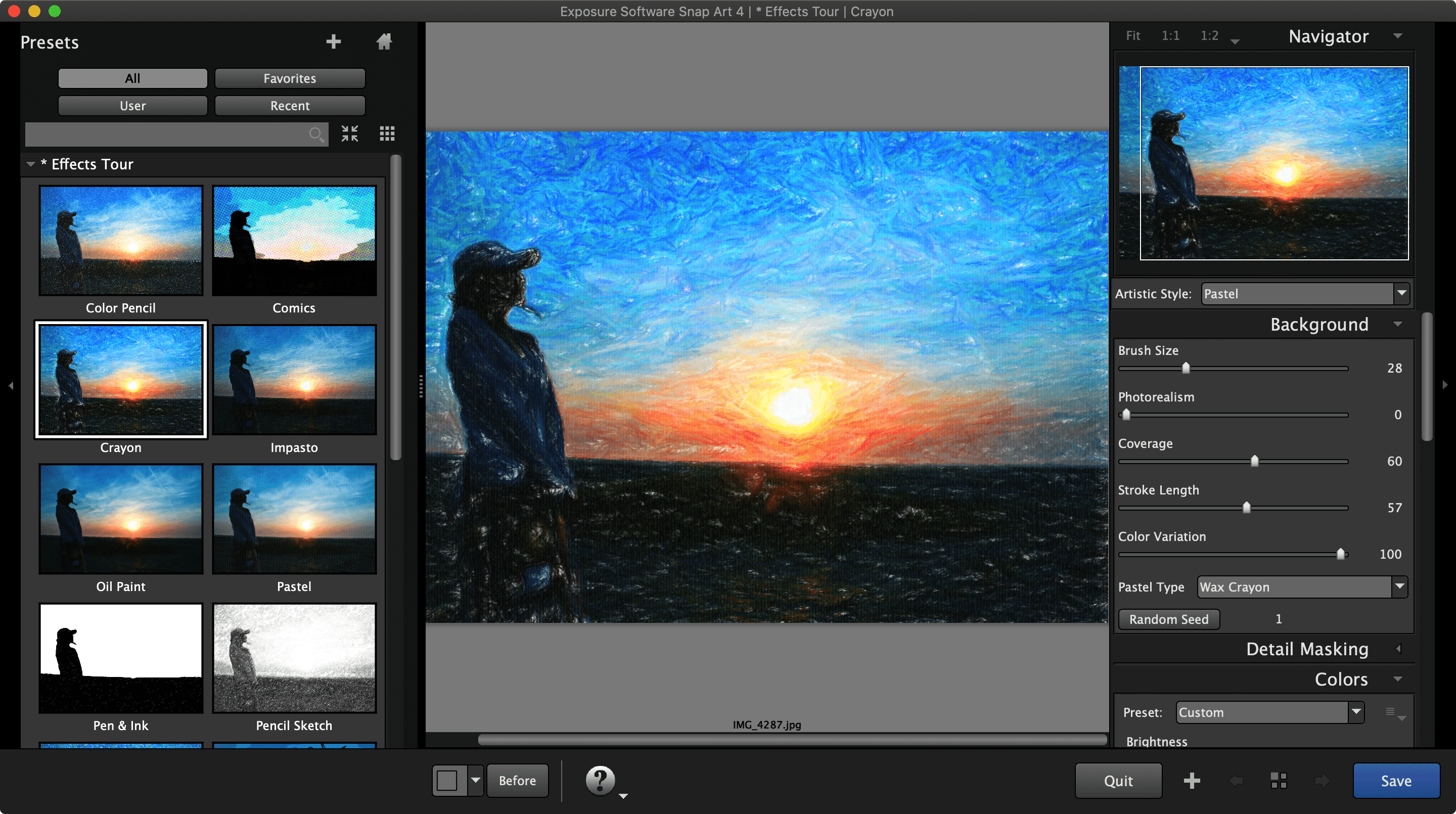 Snap Art for mac 4 4.1.3.331 mac照片转艺术照