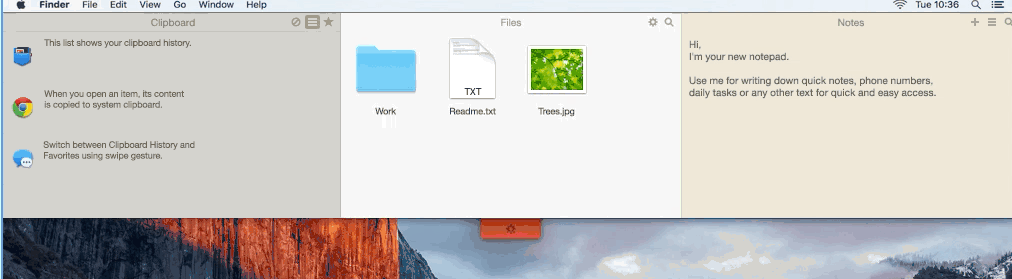 Unclutter macOS的提升日常效率的工具