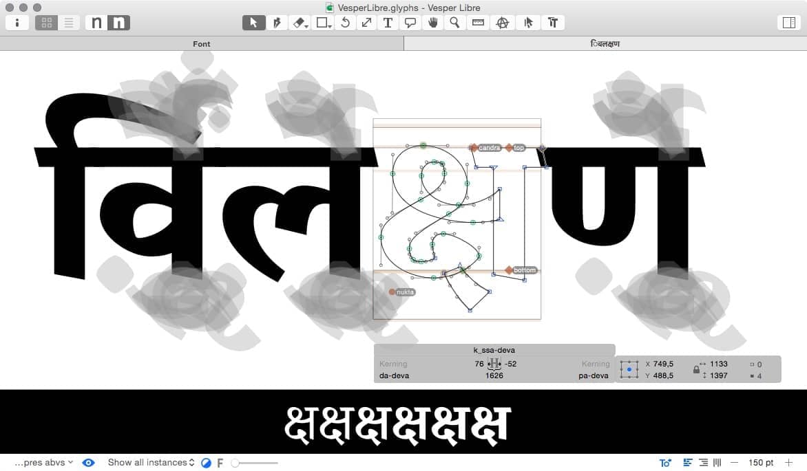 Glyphs for mac 3.1.1 mac字体设计应用