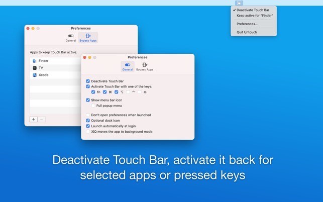 Untouch 1.2.4 Touch Bar 锁定防误触