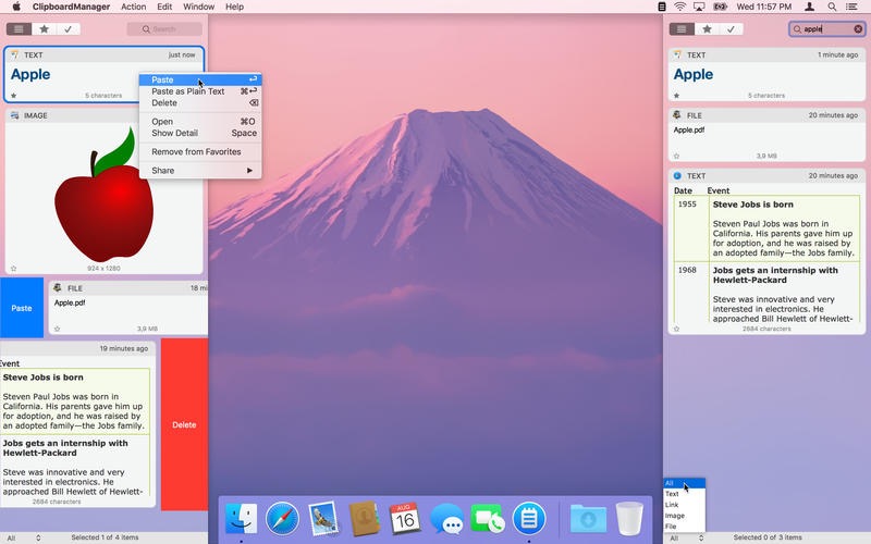 ClipboardManager 2.3.12 macOS智能剪贴板历史管理器
