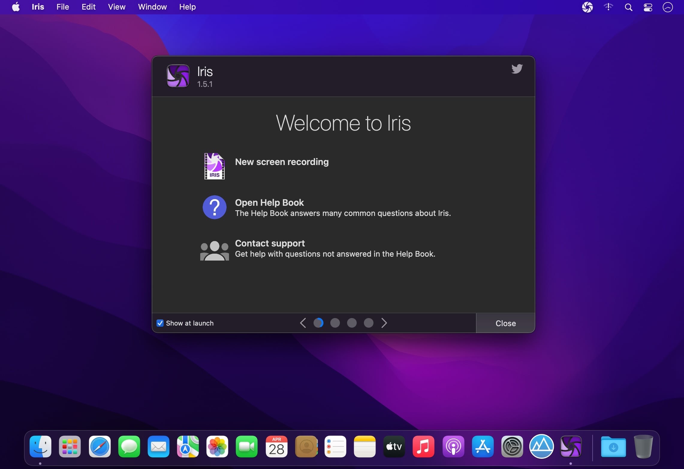 Iris for mac 高性能屏幕录像应用
