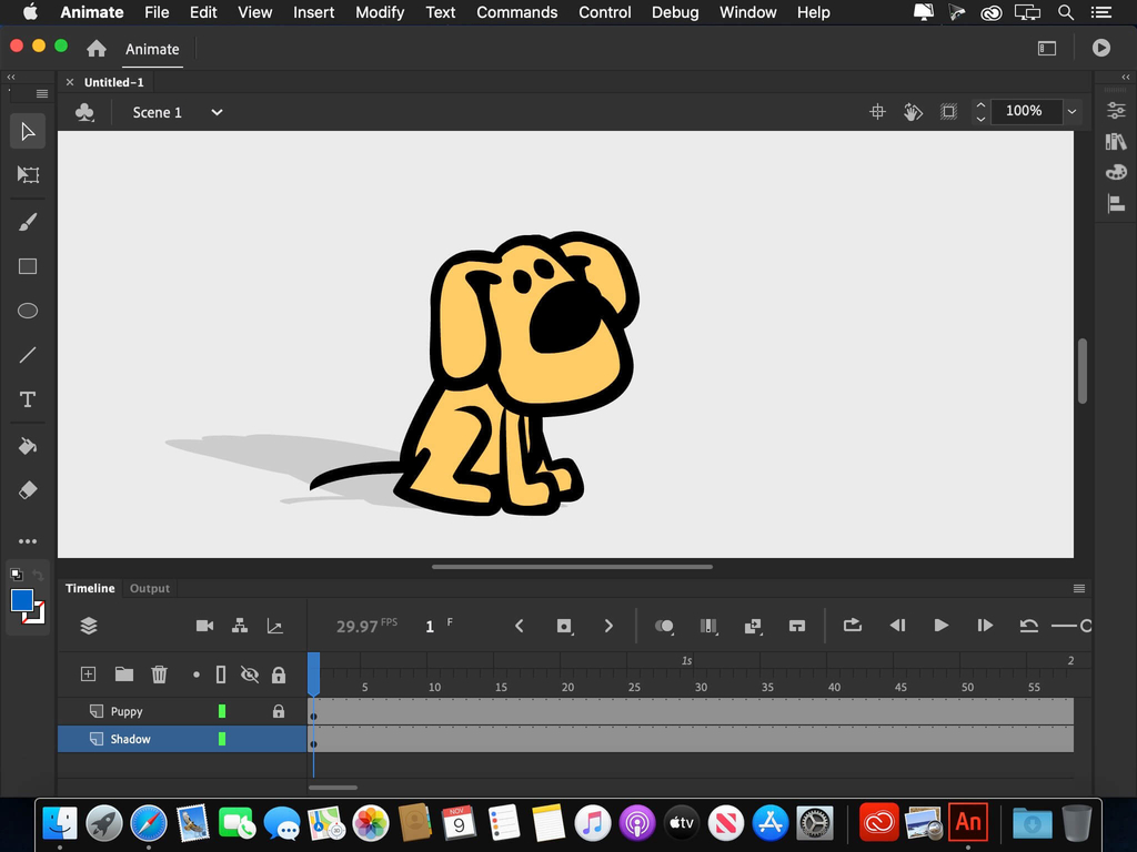 Adobe Animate 2020 for mac v20.5中文版