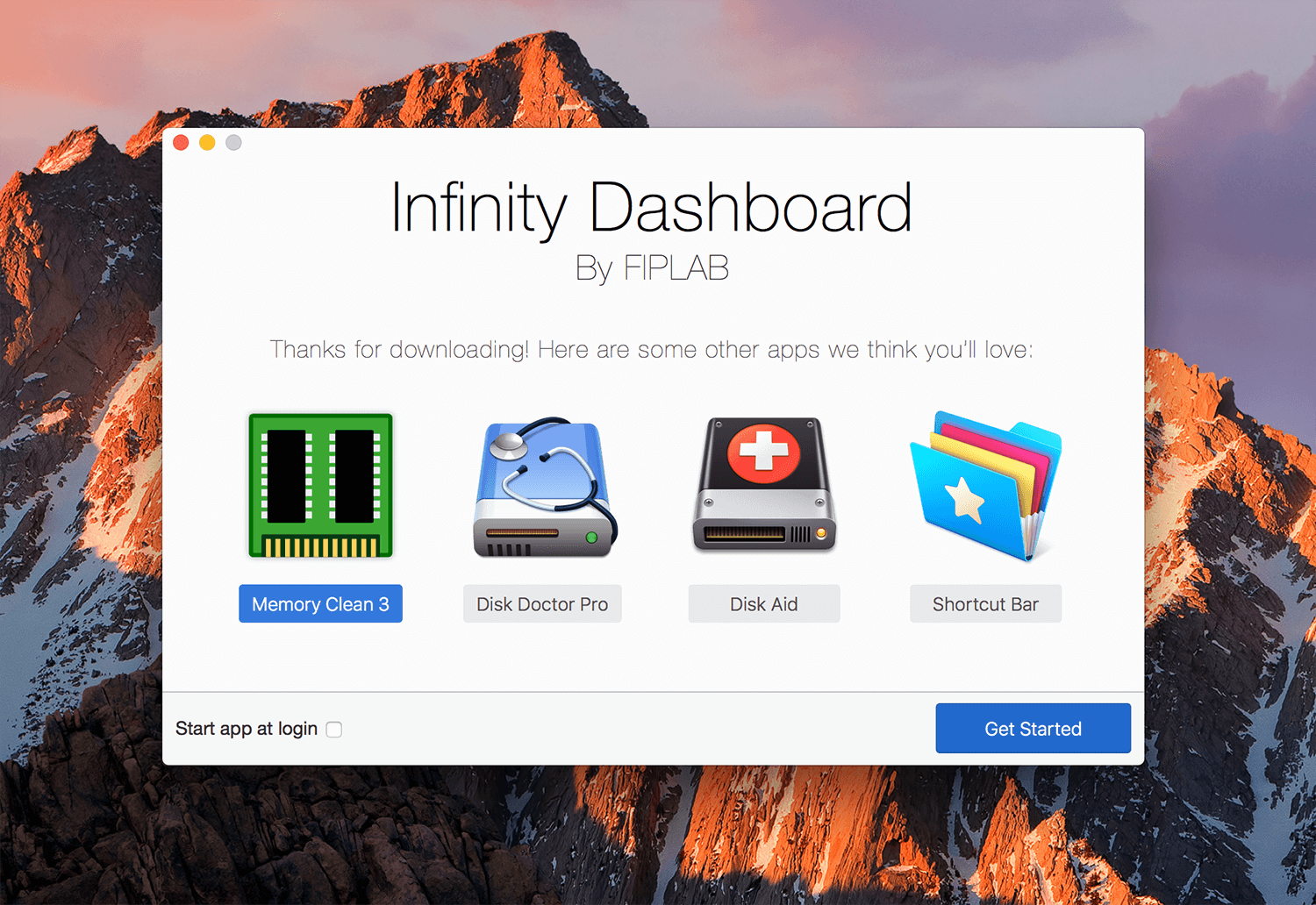 Infinity Dashboard 1.4.7