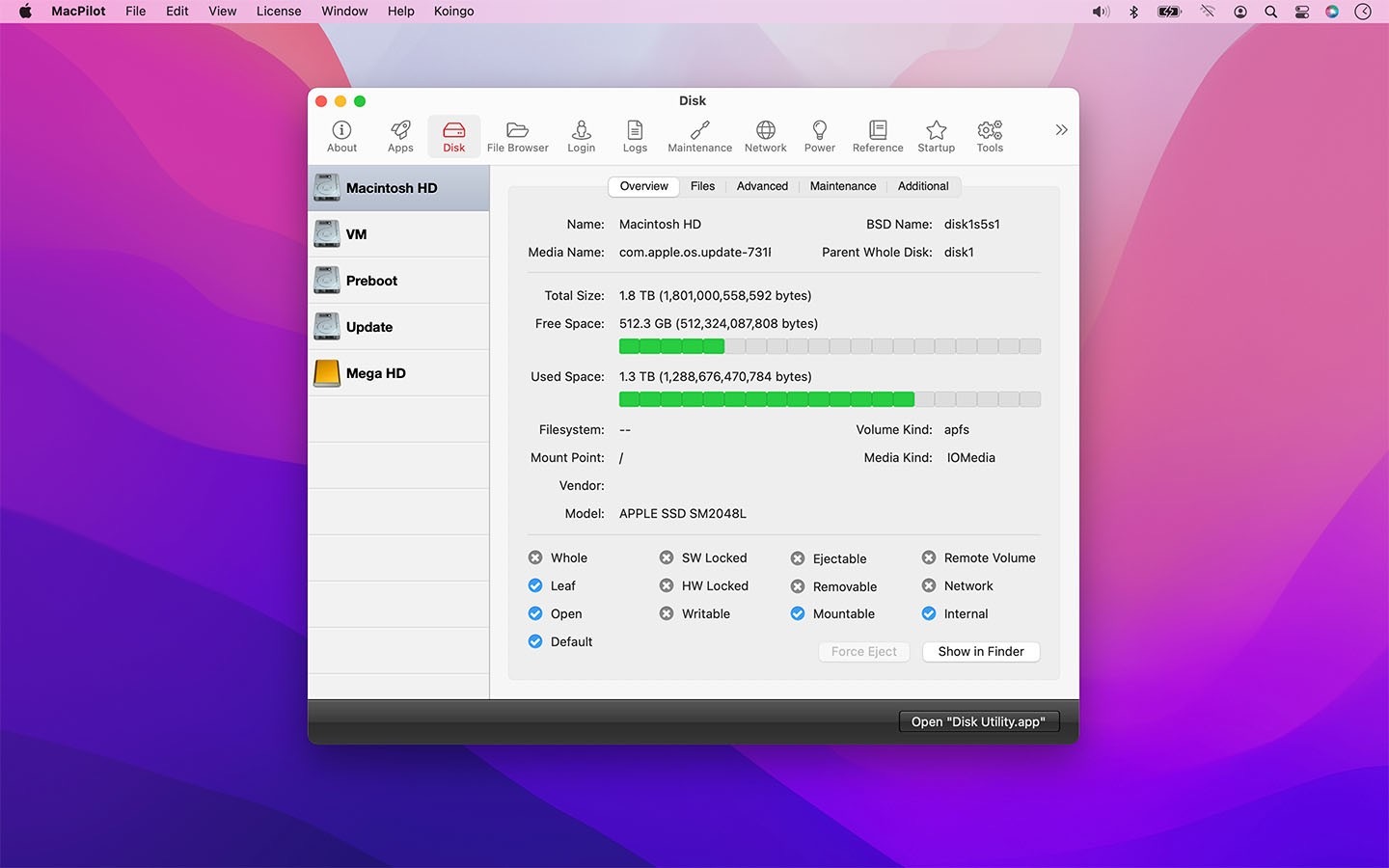 MacPilot 14.0 macOS系统优化工具