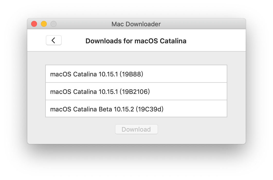 Mac Downloader 1.0