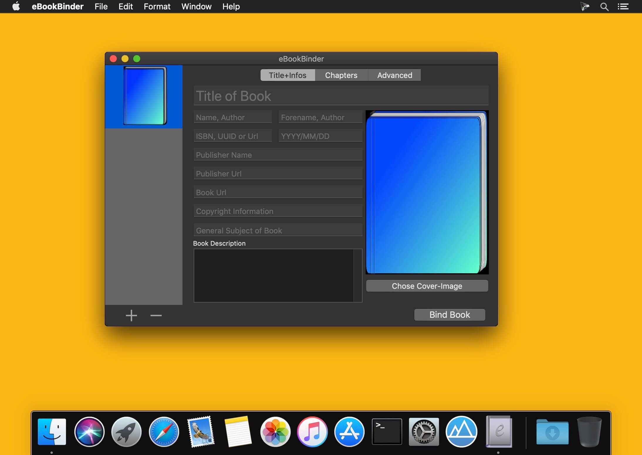 eBookBinder for mac 1.8.0 电子书制作工具
