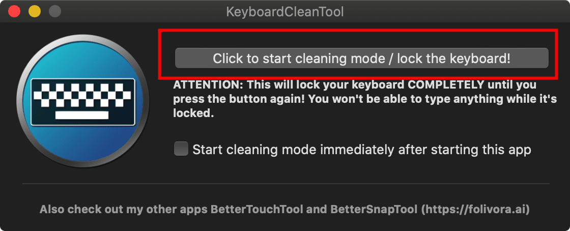 KeyboardCleanTool 3 mac版下载-mac锁定键盘
