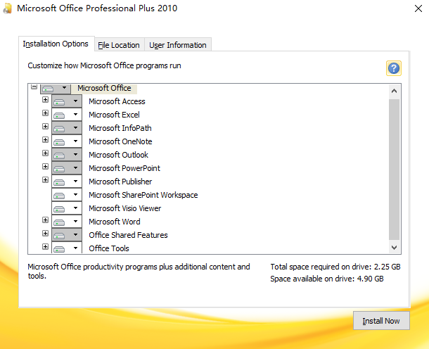 Office 2010 专业版增强版下载