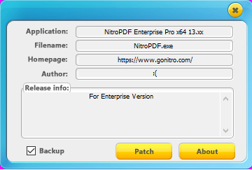 Nitro Pro Enterprise v13.13.2.242