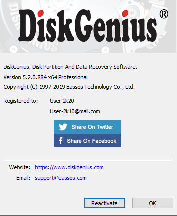 DiskGenius V5.2.0.884 