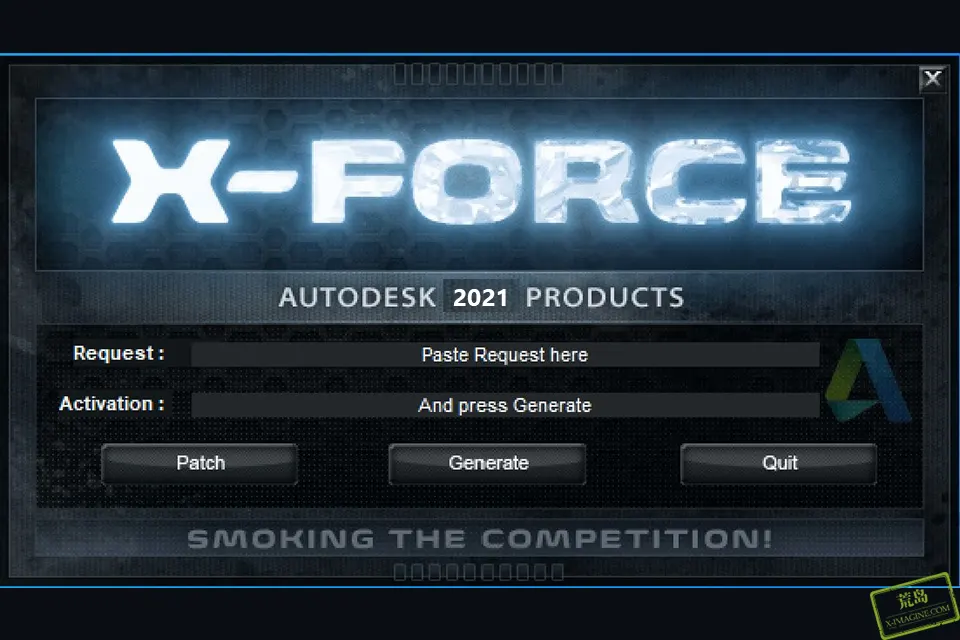 Autodesk KeyGen 2021 官方单文件版 X-Force注册机下载-1