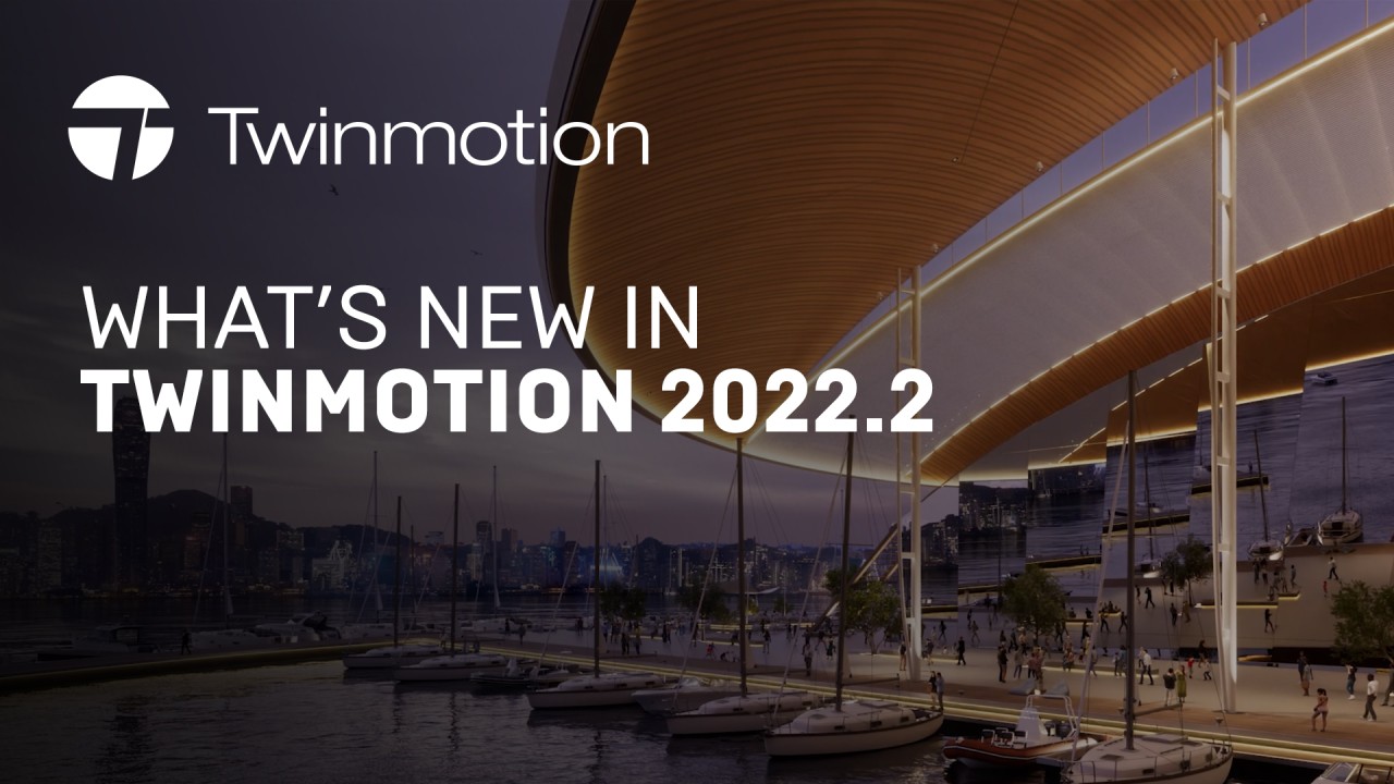twinmotion2022软件安装包下载 安装激活教程，虚幻引擎实时渲染软件-1