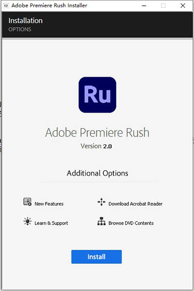 Adobe Premiere Rush 2022破解版-Adobe Premiere Rush 2022中文免费版下载 v2.0.0.830[百度网盘资源]