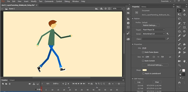 Animate cc 2022中文破解版-Adobe Animate cc 2022直装免费版下载 v22.0.0.93[百度网盘资源]