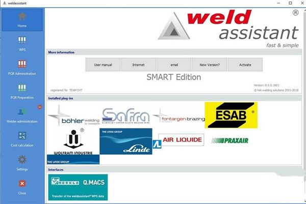 HSK Weldassistant SMART Edition(焊接程序规范管理优化软件)