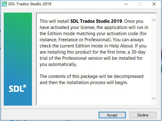 SDL Trados Studio 2019中文破解版下载(附破解补丁)[百度网盘资源]