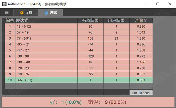 Arithmetic(算术学习工具)绿色中文版下载 v1.0