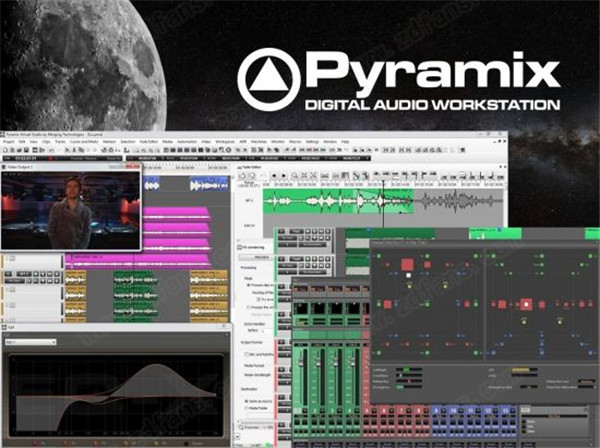 Pyramix 13破解版-Merging Pyramix中文破解版 v13.0.3下载(附破解补丁)[百度网盘资源]