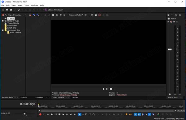 VEGAS Pro 19绿色版-VEGAS Pro 19中文免安装版下载 v19.0.1.103(免破解)