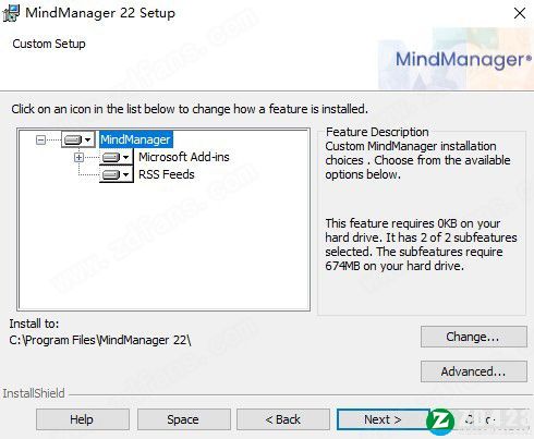 MindManager 2022破解补丁-MindManager 2022激活工具下载 v1.0(附破解教程)