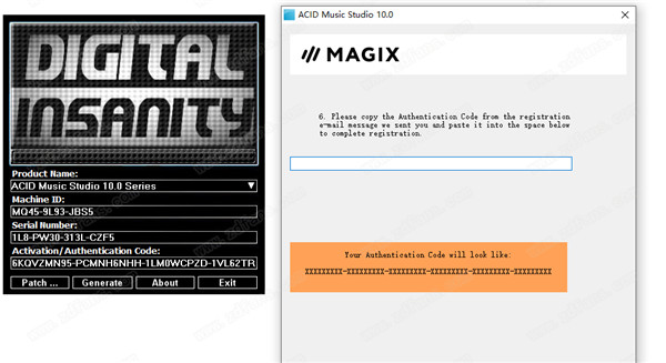 MAGIX ACID Music Studio 10破解版 v10.0.134下载(附注册机及破解文件)