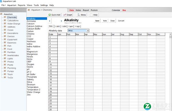 SeaApple Aquarium Lab中文破解版-SeaApple Aquarium Lab(鱼缸水质检测软件)免费版下载 v2022.0.0(附安装教程)