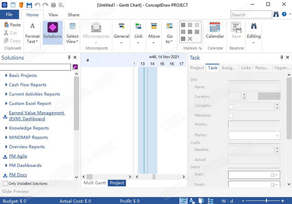 ConceptDraw PROJECT 12中文破解版