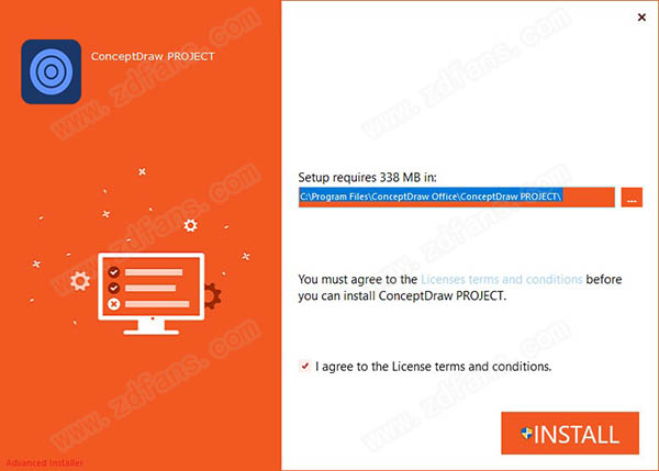 ConceptDraw PROJECT 12中文破解版-ConceptDraw PROJECT 12最新免费版下载 v12.0.0.183(附破解补丁)