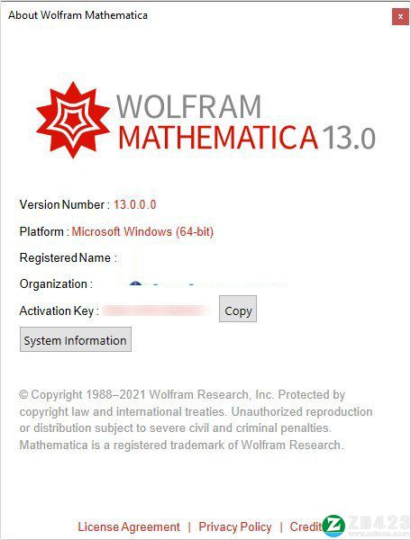 Mathematica 13破解补丁-Mathematica 13注册机下载 v1.0(附破解补丁)