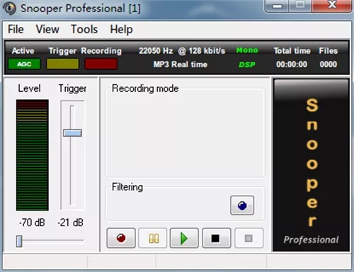 Snooper Pro(实时录音软件)绿色便携版
