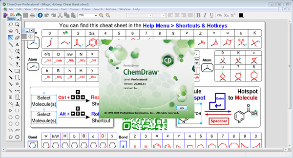 ChemDraw 2020破解补丁