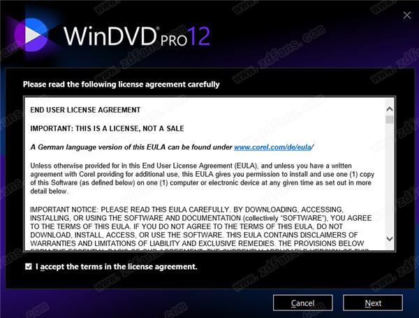 Corel WinDVD Pro 12破解版 v12.0.0.160下载(附序列号及注册机)