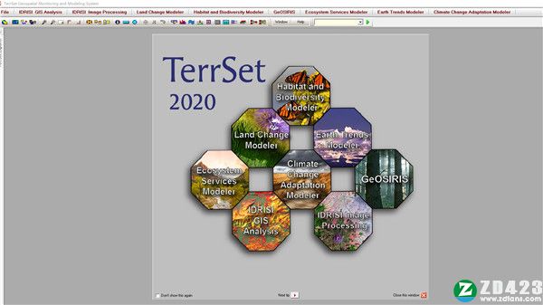 TerrSet 2020破解版-Clark Labs TerrSet 2020永久激活版下载 v19.0.6[百度网盘资源]