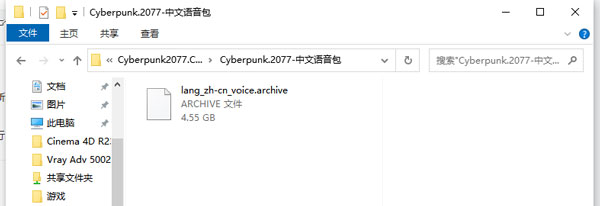 赛博朋克2077中文语音包下载 v1.0[百度网盘资源]