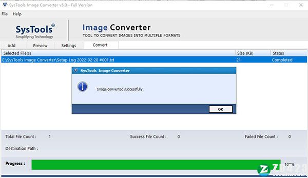 SysTools Image Converter 5破解版-SysTools Image Converter 5(图像转换工具)永久免费版下载 v5.0附破解补丁