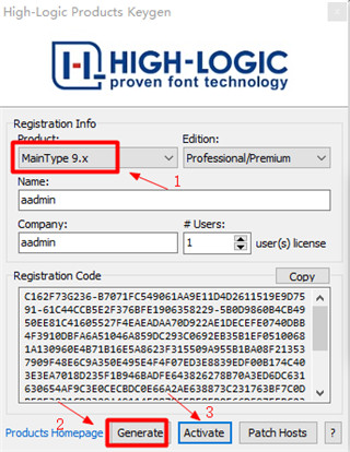 MainType 11中文破解版-High Logic MainType 11激活免费版下载 v11.0.0.1268(附安装教程+破解补丁)