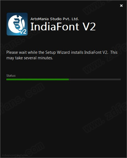 IndiaFont破解版下载 v2.0.0(附安装教程+注册机)[百度网盘资源]