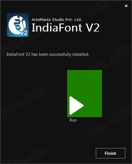 IndiaFont破解版下载 v2.0.0(附安装教程+注册机)[百度网盘资源]