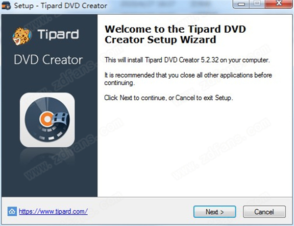 Tipard DVD Creator破解版下载 v5.2.32(附安装教程+注册机)