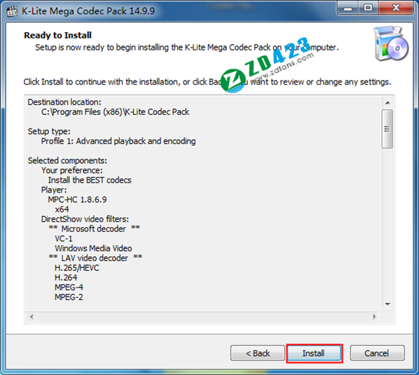 K-Lite Codec Pack官方最新版下载 v15.4