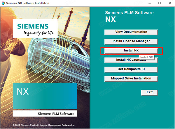 Siemens NX 1919中文破解版-西门子NX软件1919下载 32/64位(附破解补丁)[百度网盘资源]