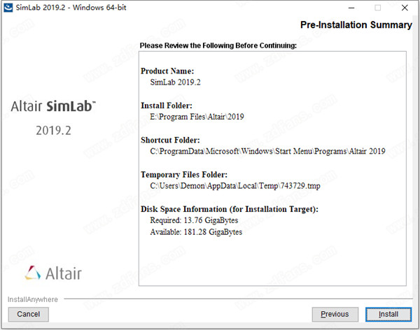 Altair SimLab(有限元建模软件) 2019.2破解版下载(附破解文件)[百度网盘资源]