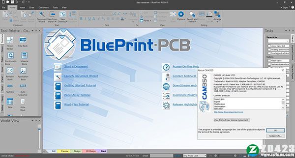 DownStream Products 2021破解版-DownStream Products 2021(PCB设计处理软件)免费版下载 v14.6.1855附破解补丁[百度网盘资源]