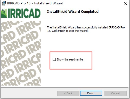 IRRICAD 15破解版-灌溉设计软件下载 v15.06(附破解补丁)[百度网盘资源]