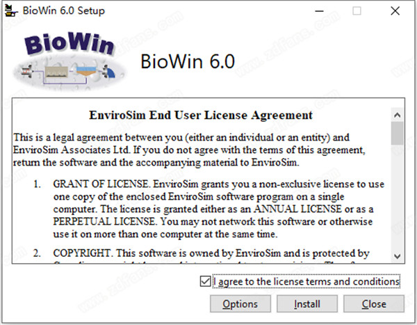 EnviroSim BioWin 6破解版 v6.0.20.1817下载(附破解补丁)