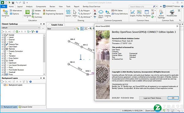 OpenFlows SewerGEMS