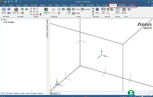 ANSYS EMA3D Cable 2022