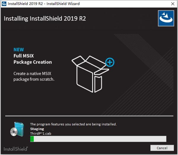 InstallShield 2019 R2(安装包制作工具)破解版 v25.0.0.676下载(附破解补丁)[百度网盘资源]