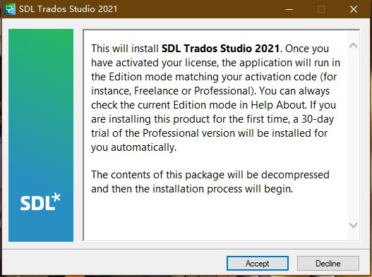 SDL Trados Studio 2021中文破解版下载 v16.0.0.2838[百度网盘资源]